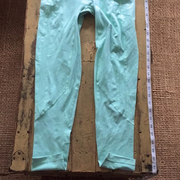 TYC MINT HIGH WAIST 7/8 LENGTH WORKOUT LEGGINGS XS - Picture 12 of 16